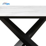1700mm White Modern Rectangle Dining Table For Kitchen Use DT-1031