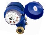 Grey Iron Housing Vertical Water Meter DN15 - 25 With Magnetic Drive Impeller