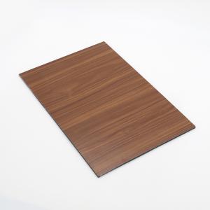 China Wood Color Building Decoration Material Aluminum Composite Board factory