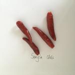 7CM Dried Long Red Chillies 50000SHU Dehydrated Tianjin Chili ISO