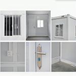 Compact Foldable Container House for Hospital Construction Site Direct Wholesal