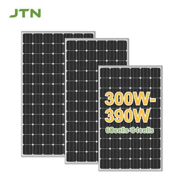 China OEM 370w Perc Mono Solar Panel Module Waterproof IP65 factory