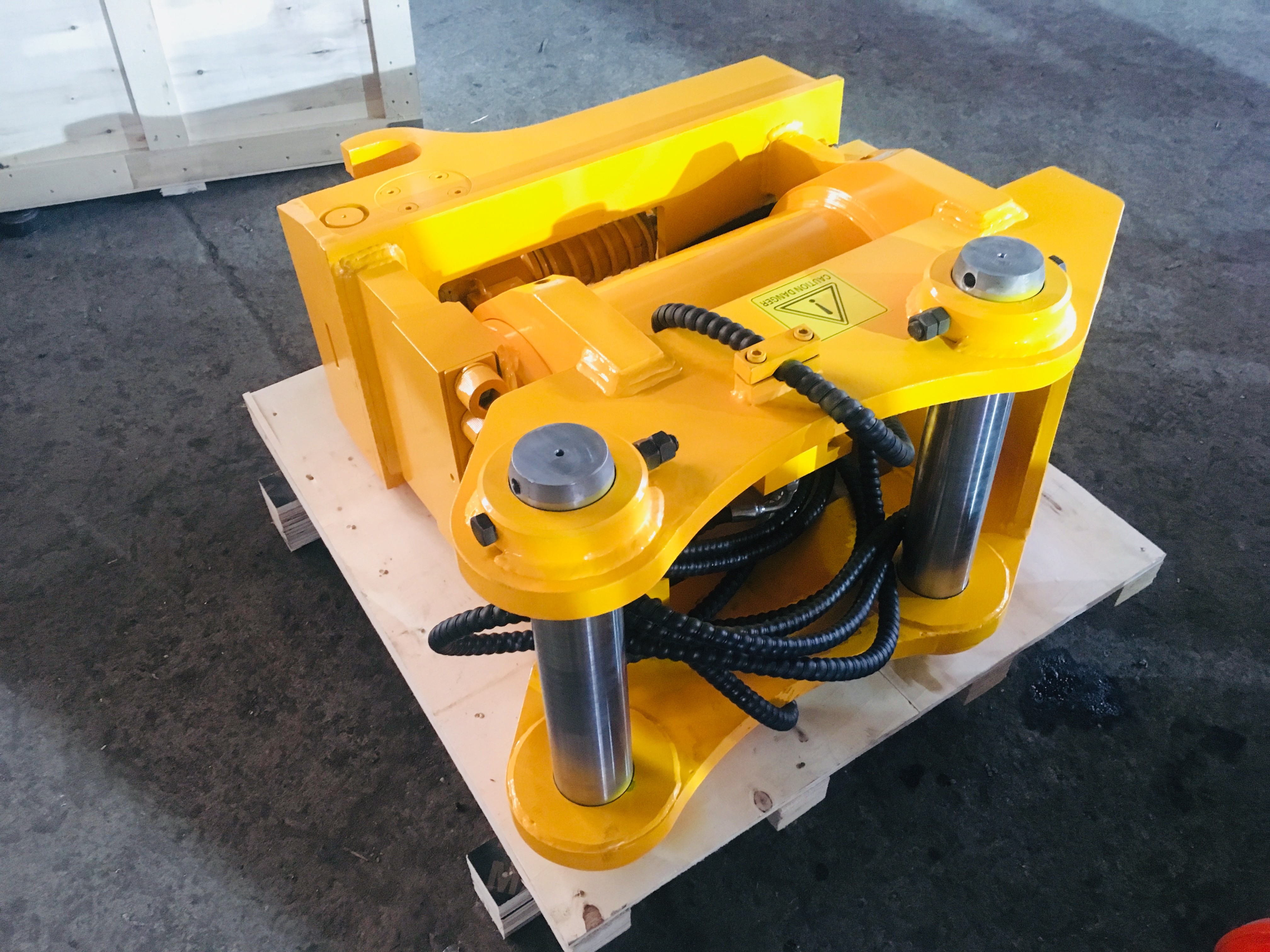 180 Degree Rotating Quick Hitch CE Mini Excavator Tilt Coupler