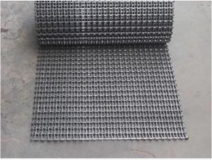 China OEM Stainless Steel Conveyor Flat Wire Mesh Belt Anti Corrosion factory