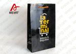 275g Silver Card Paper Retail Packaging Bags , Hot Stamping Thanksgiving Paper