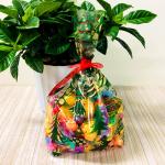 Hot Sale Best Wishes Christmas Candy Bags Plastic Gift Bags Treat Bag