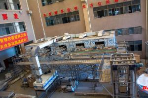 China ISO9000 Turnkey PU Belt Continuous Automatic Bread Production Line factory