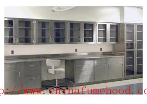 China Waterproof Mdular Science Lab Workstations / Stainless Steel Casework factory