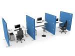 Sound Absorbing Acoustic Office Dividers Free Standing Acoustic Office Partition