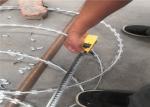 BTO-30 BTO-28 Barbed Flat Wrap Razor Wire With Clips