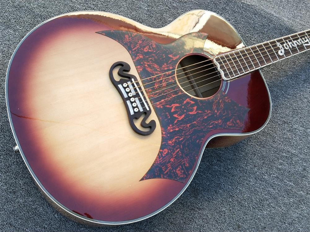 2018 Solid Spruce top 43 " G200vs Maple Acoustic Guitar / Factory custom Johnny cash G200 Acoustic Guitar