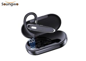 China Waterproof Wireless Earhook Headphone 500 MAh Battery For Running factory