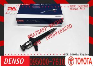 China NEW Diesel Fuel Injector Parts 095000-7610 095000 7610 23670-0R160 23670-0R110 Engine Fuel Injector 0950007610 for Toyot factory