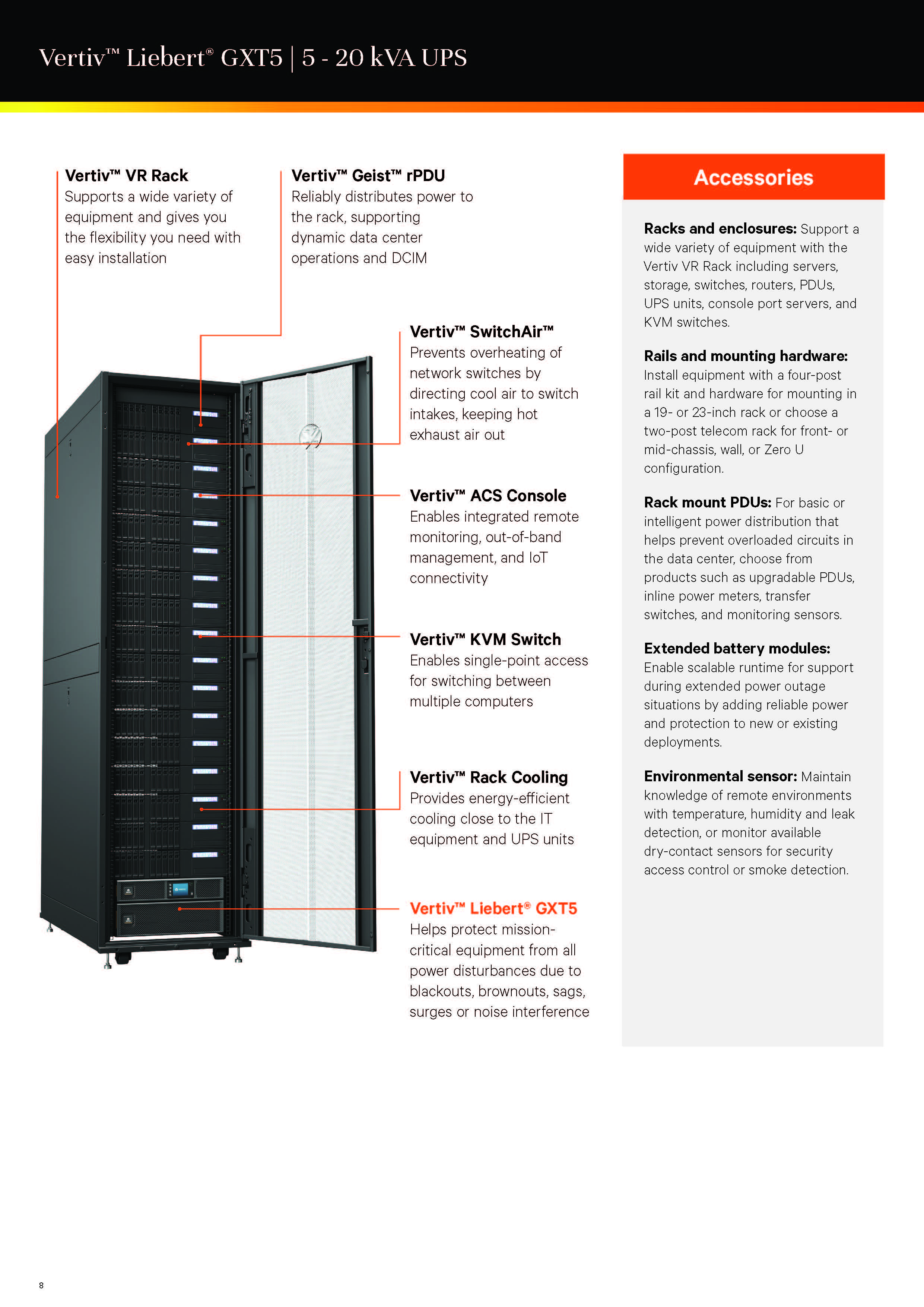 On-line 5KVA 5KW 10KVA 10KW 20KVA 20KW 230V Tower/Rack-mounted Pure Sine Wave UPS