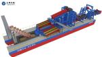 Gold Dredging Chain Bucket Dredger for River