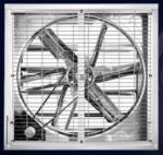 48 Inch Wall Mounted AC Extractor Fan with Siemens Motor Silver Greenhouse
