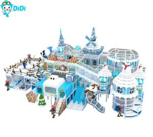 China OEM Winter Themed Custom Soft Play Equipment Indoor Play Structure For Toddlers factory