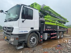 China Hydraulic Zoomlion Pump Cement Truck 47m Pump Truck High Pumping Efficiency factory