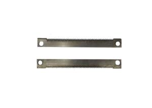 China Packaging Machine Tooth Cut Off Blade , Industrial Knife Blades M2 Material factory