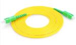 SC APC Single Mode Simplex 9/125um Optic Fiber Patch Cord