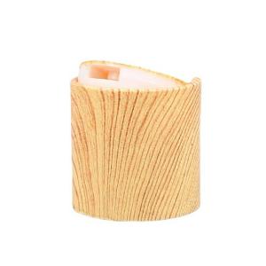 China Wood Disc Top Cap 24mm 410 Milk Water Polypropylene Bottle Caps Lids factory