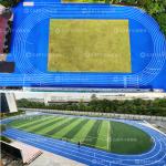 Quick-Install Eco-Friendly Innovative Semi-Prefabricated Athletic Track WA & SGS