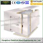High Density Fireproof Coolroom Panels Low Temperature Storage
