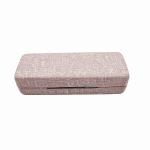 Lightweight Personalised Leather Glasses Case Crushing Resistance