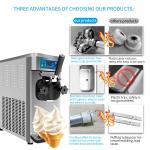 Counter Top Ice Cream Freezer/Industrial Ice Cream Machine For Sale Table Top