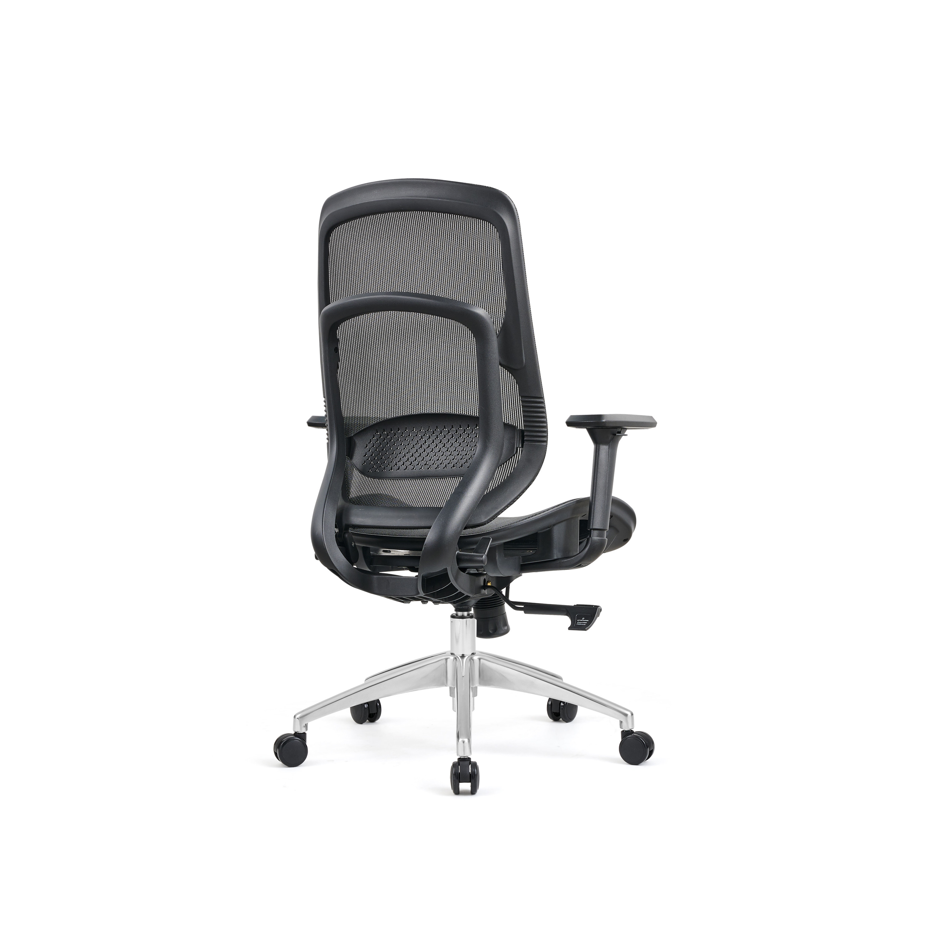 Classical Modern Mesh Seat Office Chair Pneumatic Height Adjustment Blue Color