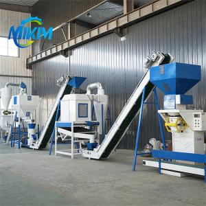 Fully Automatic Efficient Farm Feed Pellet Production Line For Livestock Poultry