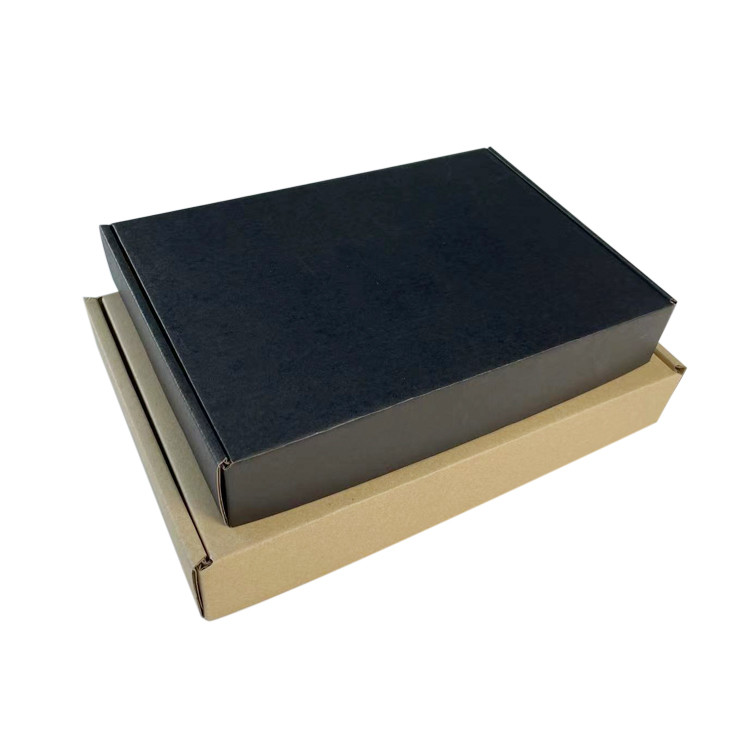 Custom Brown Kraft Corrugated Mailer Boxes Abrasion Resistance For E Commerce