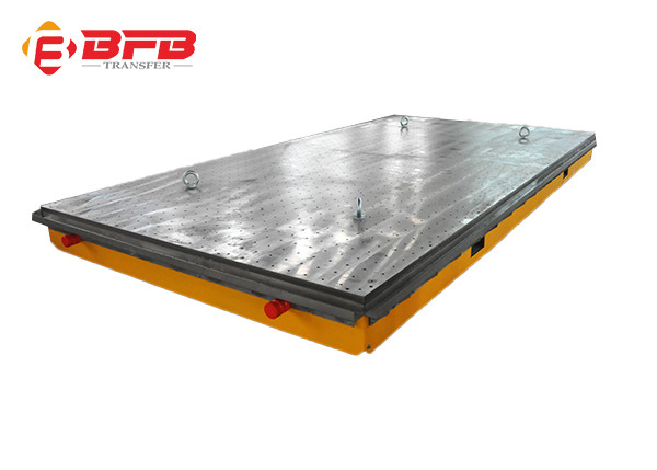 Battery Power Electric Wheel Transfer Trolley Platform For Coal Industry