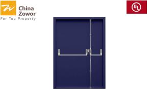 China Seamless Filled 1.5H Galvanized UL Listed Fire Door factory