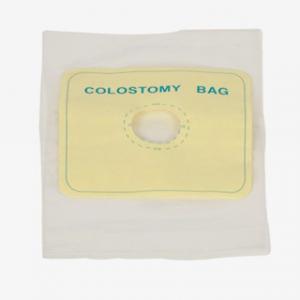 China Medical Grade PVC Film Temporary Colostomy Bag With Adhesive Paper ISO, CE WL12009 factory