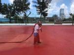 IAAF Synthetic Sports Flooring Surfaces For Volleyball Court Waterproof