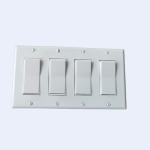 RUFFIN Four Gang Wall Light Switch Plaster Ring Pre Fabrication