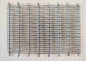 China SS304 SS316 Decorative Metal Mesh For Sun Shade Cable And Pre Crimped Rod factory