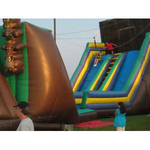 China Exciting Inflatable Zip Line for Event and Party Team Challenge Games on sale
