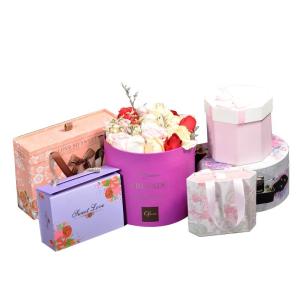 China Ribbon Wedding Gift Boxes For Guests Luxury Appearance With Certification factory