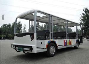 China 23 Seats Electrical Shuttle Bus With Door factory