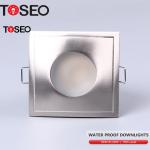 Bathroom Square Waterproof IP65 Downlight 50000 Life Span 2 Year Warranty
