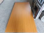 Marine White 18mm Wood Grain Melamine Plywood For Kitchen Cabinet