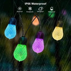 China IP65 Waterproof RGB String Light Outdoor Shatterproof 48FT Dimmable factory