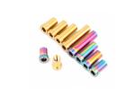 Road Bicycle M6 Titanium Nuts And Bolts Deemount 1 Set Recessed Light Weight