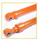 China Hitachi hydraulic cylinder excavator spare part EX200-5 boom , arm ,bucket , factory