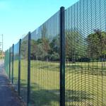 PVC Sprayed Metal Anti Climb 358 Security Fence Panels 2.0m 2.3m