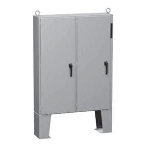 China Carbon Steel Aluminum Sheet Metal Bending Parts Electrical Cabinet Bracket factory