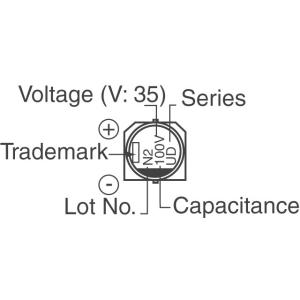 UUD1E221MNL1GS ALUMINUM ELECTROLYTIC CAPACITORS ethernet ferrite bead surface