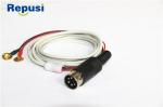 GWC/2-1.2PG EEG Cup Electrode , Shielded Cup Electrode 2-Lead Wire Length 1.2m